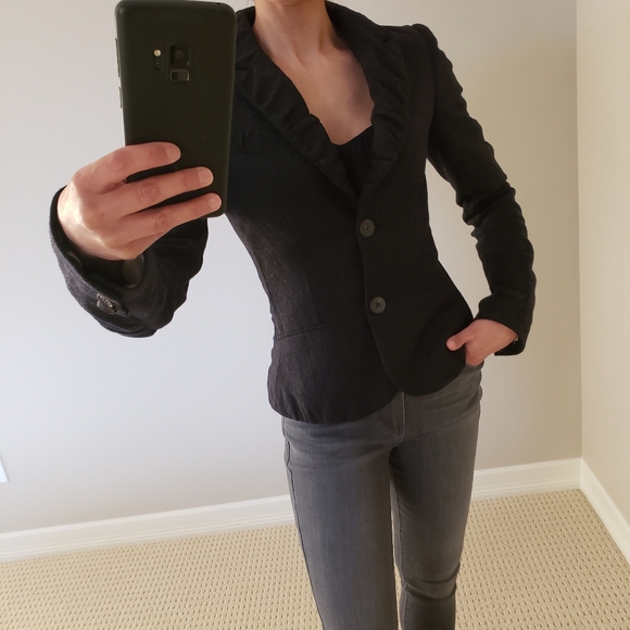 All Saints Tailored Louvre Jacket - Picture 11 of 12